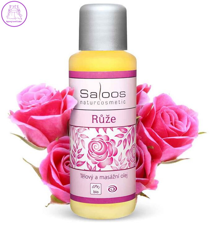 Bio tělové a masážní oleje - Růže 