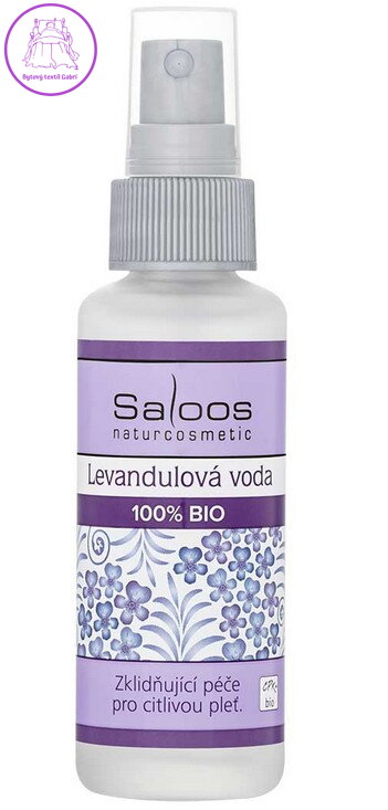 Květinová pleťová voda - Levandulová voda 100% bio 
