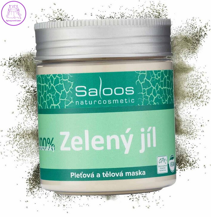 Tělové a pleťové masky - Zelený jíl 140g