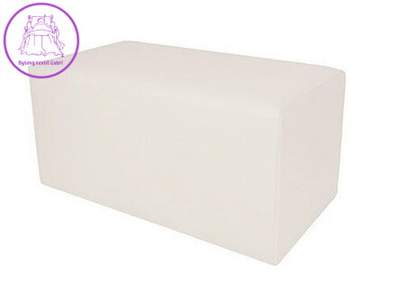 Taburet EKO kůže 80x40x42cm ecru - více barev Taburet EKO kůže 80x40x42cm ecru - více barev