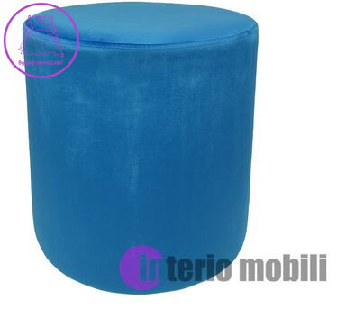 Taburet válec French velvet Taburet válec French velvet