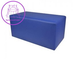 Taburet EKO kůže 80x40x42cm modrá - více barev Taburet EKO kůže 80x40x42cm modrá - více barev