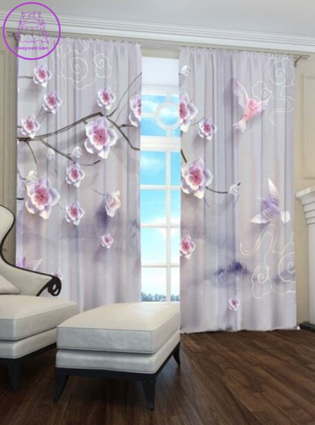 Exkluzivní zatemňovací závěsy Black out s potiskem 2x145x250cm - S 2022911