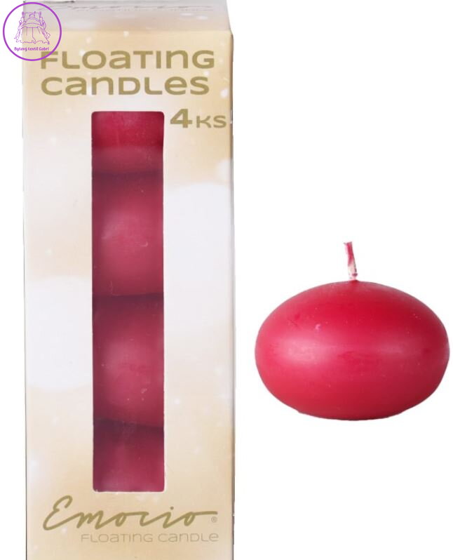 Emocio Plovoucí 4ks bordó v krabičce ( 24466 )