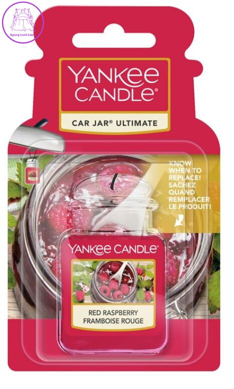 Yankee Candle gelová visačka do auta - RED RASPBERRY ( 29231 )
