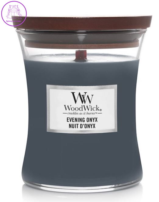 Svíčka WoodWick střední - Evening Onyx ( 31805 )