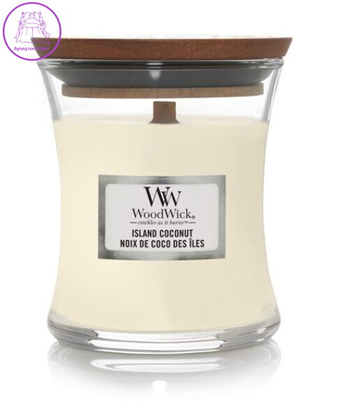 Svíčka WoodWick malá - Linen ( 31882 )