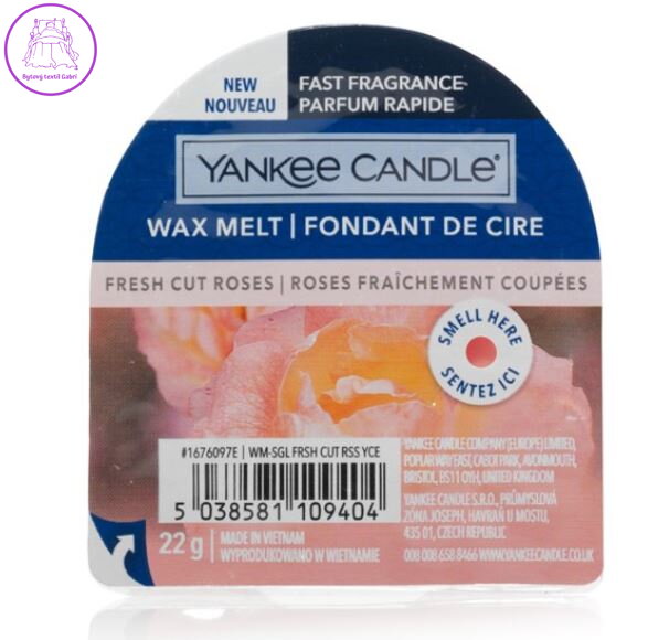 Yankee Candle vonný vosk do aromalampy - FRESH CUT ROSES ( 36581 )