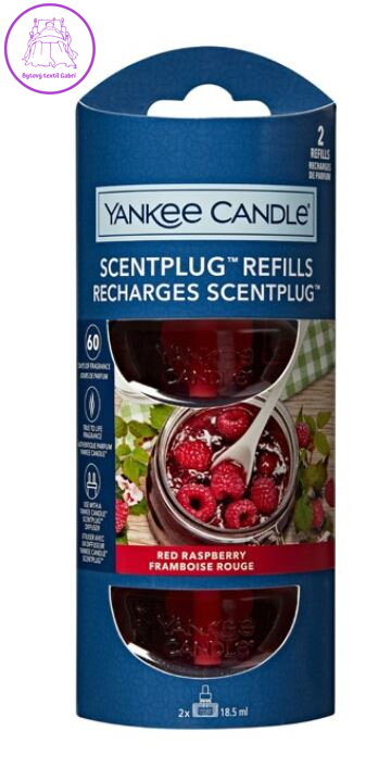 YANKEE CANDLE NÁHRADNÍ NÁPLŇ (2KS) DO ELEKTRICKÉ ZÁSUVKY - RED RASPBERRY ( 36625 )