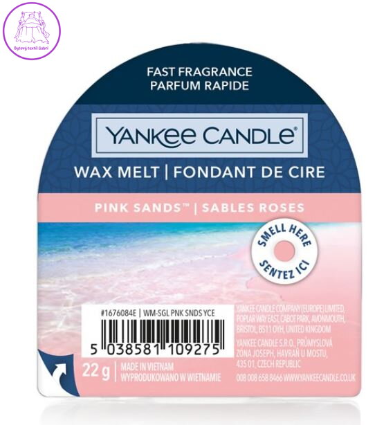 Yankee Candle vonný vosk do aromalampy - PINK SANDS ( 36590 )