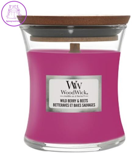 Svíčka WoodWick malá - Wild Berry & Beets ( 39125 )