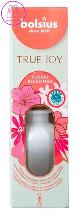 Bolsius Diffuser True Joy Floral Blessings 80ml + vonná stébla ( 39426 )