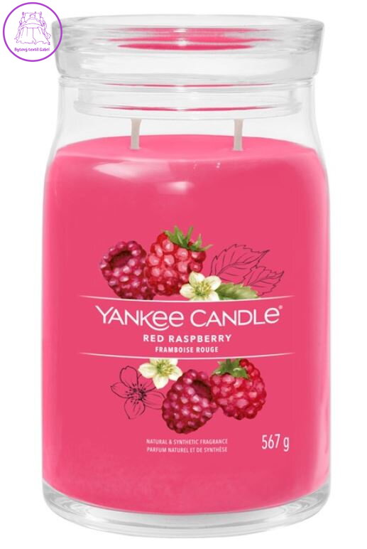 Svíčka Yankee Candle signature velký - Red Raspberry ( 40373 )