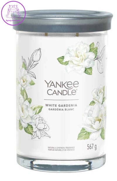 Svíčka Yankee Candle signature tumbler velký - WHITE GARDENIA ( 40483 )