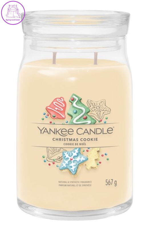 Svíčka Yankee Candle signature velký - Christmas Cookie ( 40554 )