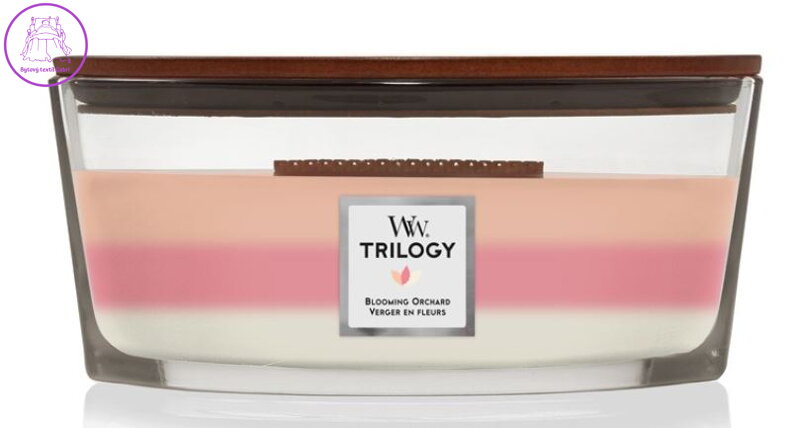 Svíčka WoodWick loď - Trilogy Blooming Orchard ( 40650 )