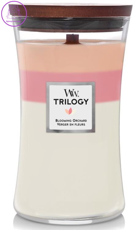 Svíčka WoodWick velká - Trilogy Blooming Orchard ( 40651 )