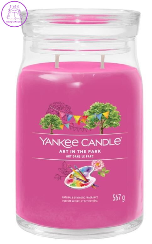 Svíčka Yankee Candle signature velký - Art In The Park ( 40670 )