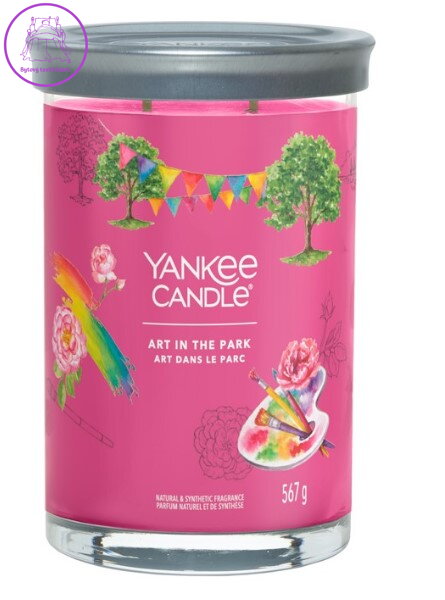 Svíčka Yankee Candle signature tumbler velký - ART IN THE PARK ( 40671 ) 
