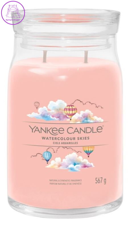 Svíčka Yankee Candle signature velký - Watercolour Skies ( 40686 )