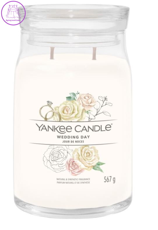 Svíčka Yankee Candle signature velký - Wedding day ( 40731 ) Doprodej