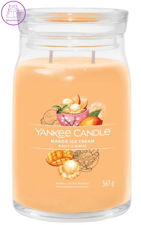 Svíčka Yankee Candle signature velký - Mango Ice cream ( 40732 )
