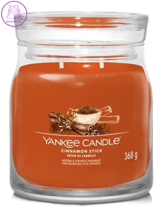 Svíčka Yankee Candle signature střední - CINNAMON STICK ( 40780 )