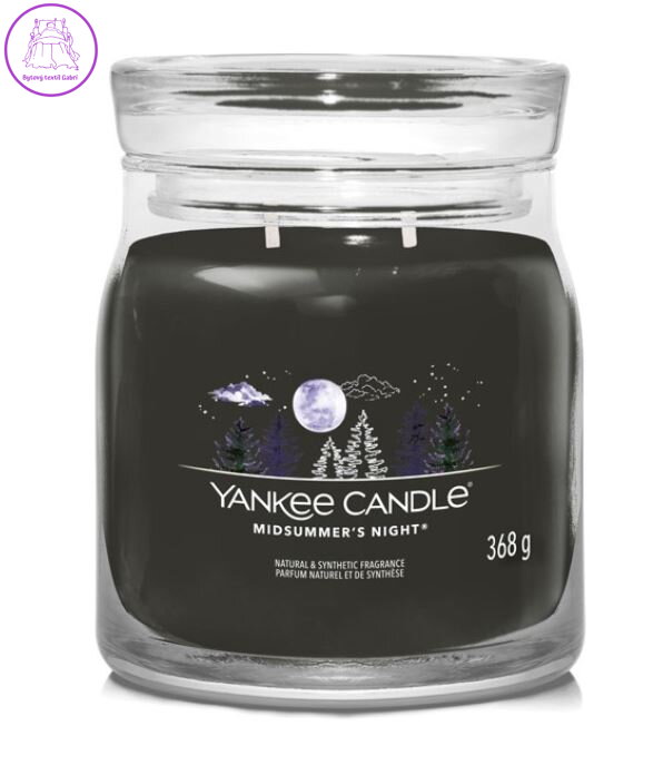 Svíčka Yankee Candle signature střední - MIDSUMMER'S NIGHT ( 40789 )