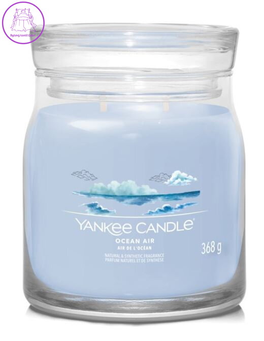 Svíčka Yankee Candle signature střední - OCEAN AIR ( 40790 )