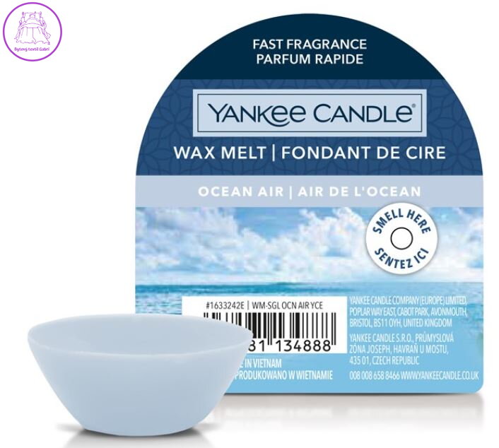 Yankee Candle vonný vosk do aromalampy - OCEAN AIR VONNÝ ( 40840 )