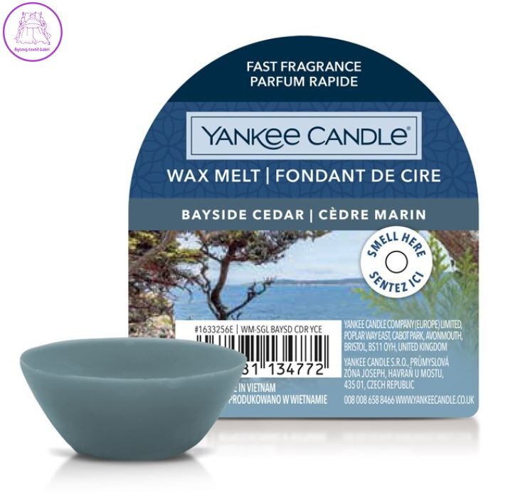 Yankee Candle vonný vosk do aromalampy - BAYSIDE CEDAR ( 40892 )