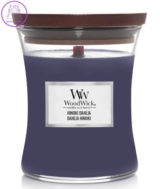 Svíčka WoodWick střední - Hinoki Dahlia ( 41077 )