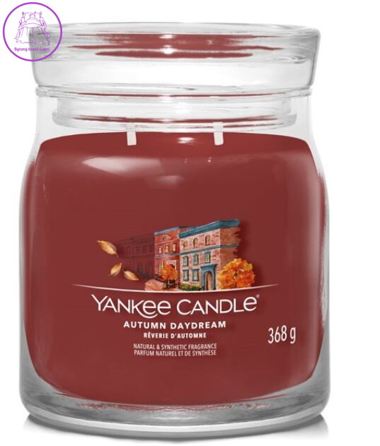 Svíčka Yankee Candle signature střední - AUTUMN DAYDREAM ( 41178 )