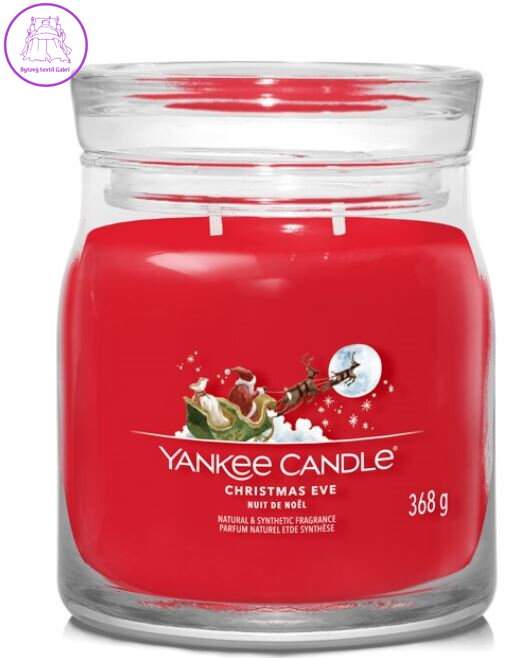 Svíčka Yankee Candle signature střední - CHRISTMAS EVE ( 41232 )
