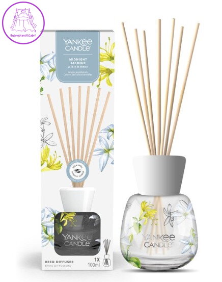 Yankee Candle aroma vonný difuzér signature - MIDNIGHT JASMINE REED ( 41429 )