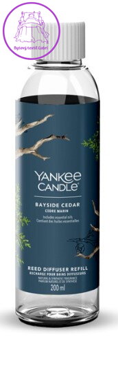 Náhradní náplň Yankee Candle signature - BAYSIDE CEDAR REED ( 41434 )
