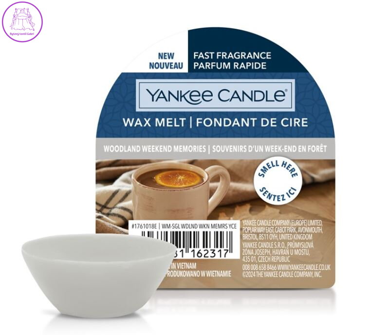 Yankee Candle vonný vosk do aromalampy - WOODLAND WEEKEND MEMORIES ( 42176 )