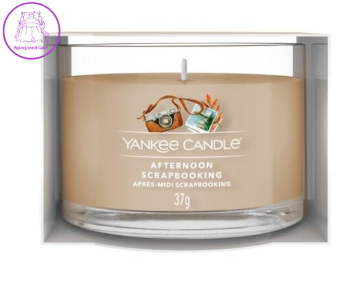 Yankee Candle plněná votivní svíčka ve skle - AFTERNOON SCRAPBOOKING ( 42185 )