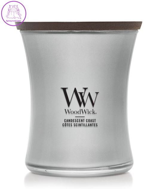 Svíčka WoodWick střední - Candescent Coast ( 43470 )