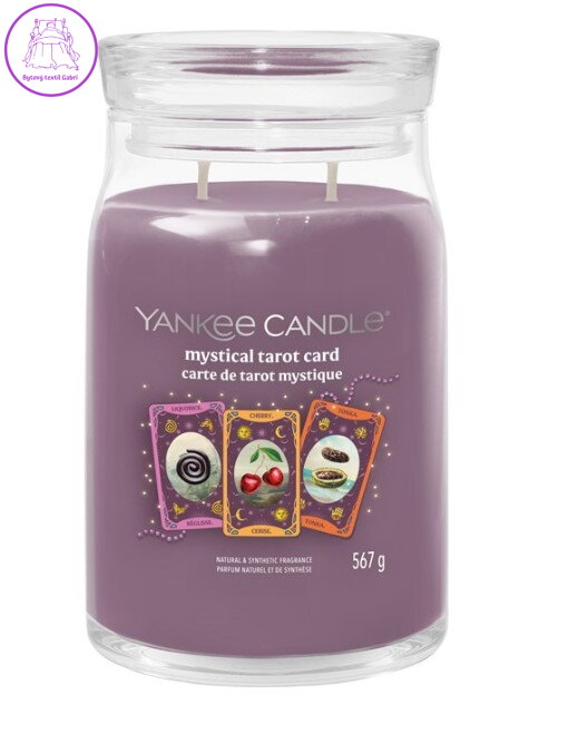 Svíčka Yankee Candle signature velký - Halloween Mystical Tarot Card ( 43492 )