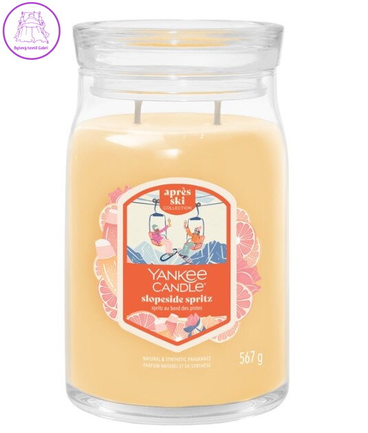 Svíčka Yankee Candle signature velký - Slopeside Spritz ( 43494 )