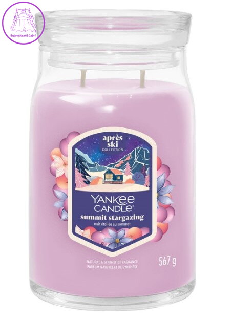 Svíčka Yankee Candle signature velký - Sumit Stargazing ( 43495 )