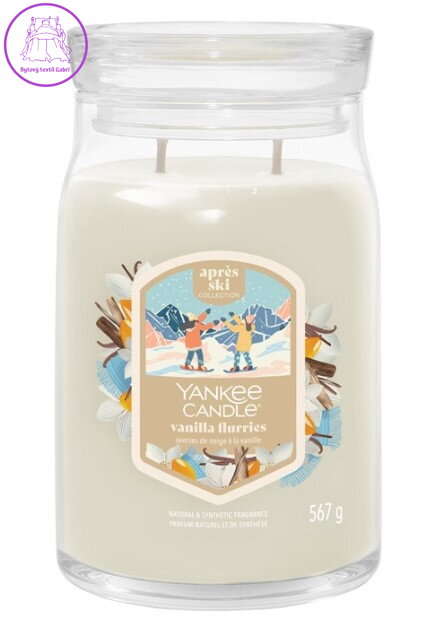 Svíčka Yankee Candle signature velký - Vannila Flurries ( 43496 )