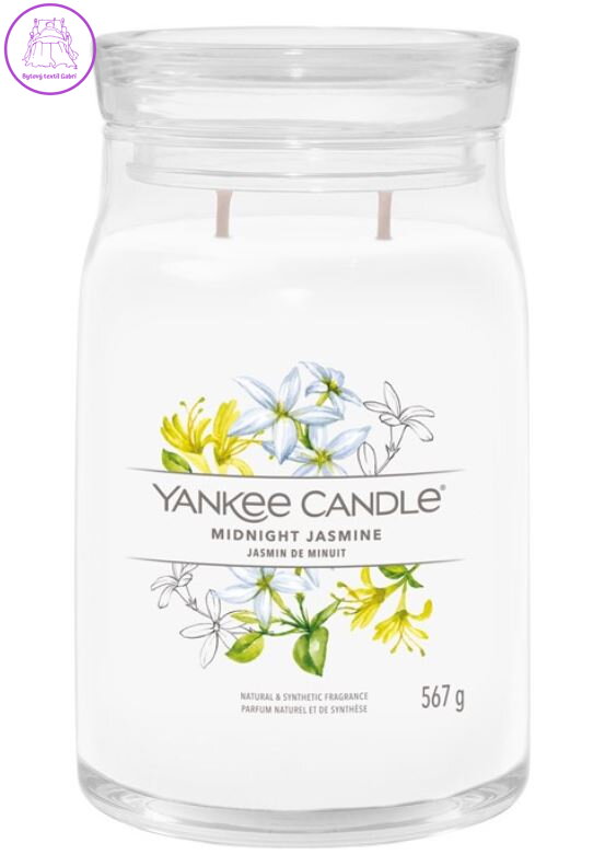 YANKEE CANDLE SIGNATURE VELKÝ - MIDNIGHT JASMINE 567g