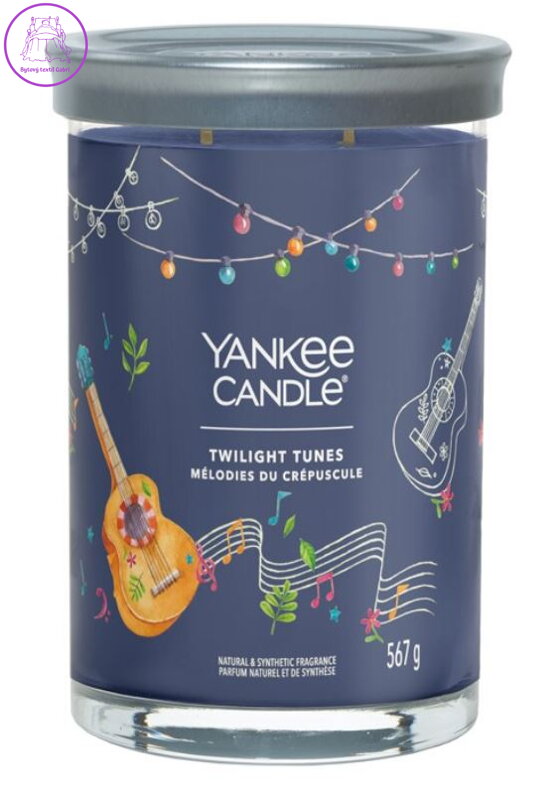 YANKEE CANDLE SIGNATURE TUMBLER VELKÝ - TWILIGHT TUNES 567g Výprodej