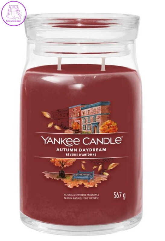 YANKEE CANDLE SIGNATURE VELKÝ - AUTUMN DAYDREAM 567g