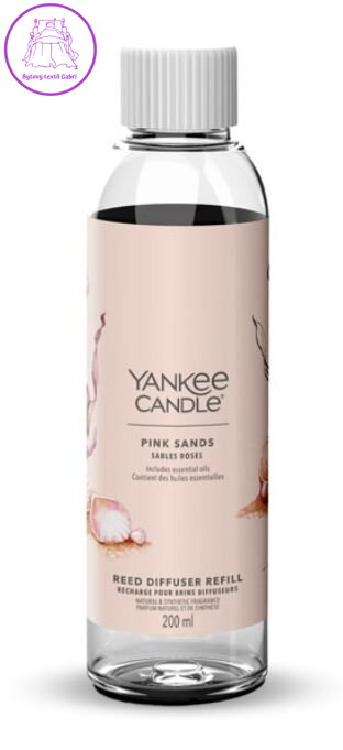 YANKEE CANDLE SIGNATURE NÁPLŇ - PINK SANDS REED 