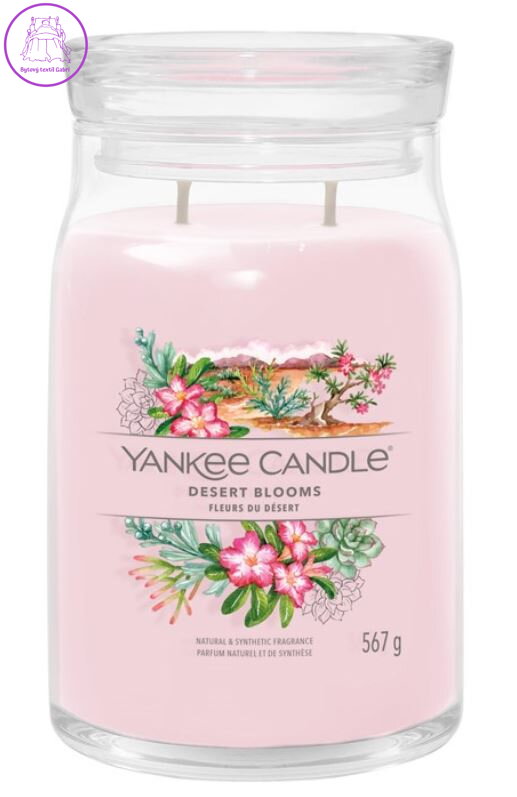 YANKEE CANDLE SIGNATURE VELKÝ - DESERT BLOOMS 567g
