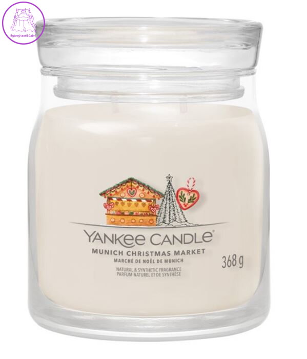 YANKEE CANDLE SIGNATURE STŘEDNÍ - MUNICH CHRISTMAS MARKET  368g