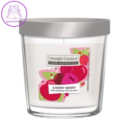 Svíčka Yankee Candle HI tumbler střední - Cherry Berry